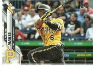 2020 Topps Series One Starling Marte card # 183 Pittsburgh Pirates - Picture 1 of 1