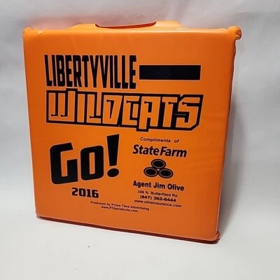 2016 Libertyville 野猫 IL 座垫橙色高中促销广告 — 第 1/4 张图片