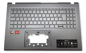 Acer Aspire 5 A515-48M Palmrest Cover UK Backlit Keyboard 6B.KJ9N7.030 - Picture 1 of 3