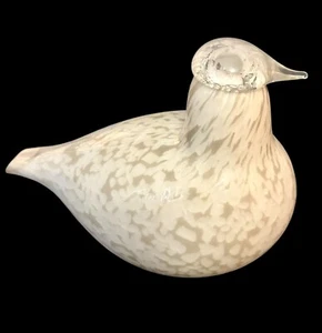 Oiva Toikka Iittala Nuutajarvi Finnland Weidenhuhn Glas Vogel Figur 6,25" - Bild 1 von 14