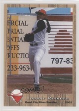 2002 Grandstand Quad City River Bandits Josmir Romero #23