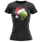 Sprout Santa Hat T Shirt Funny Christmas Gifts for Her Jumper Day Dress Up Wo...