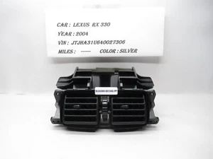 2004-2006 Lexus RX330 Rear Center Console Air Vent Dual Grill 58860-48020 OEM - Bild 1 von 8
