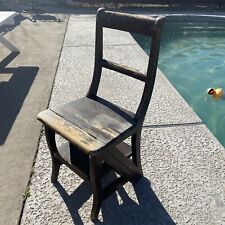 Vintage Convertible Ladder Chair (Sturdy!)