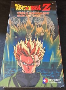 Dragon Ball Z: World Tournament Blackout (Uncut) (VHS, 2001)- Anime- RARE - NEW