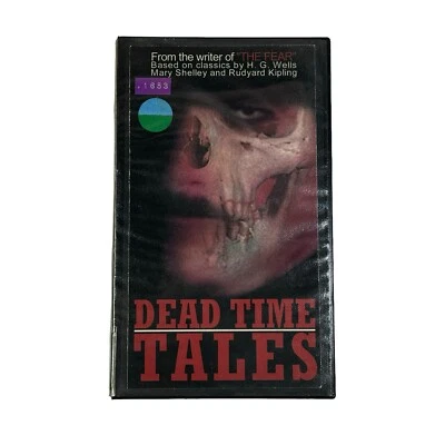 Dead Time Tales (2002) VHS Horror Anthology Ex-Rental Cut Box In Clamshell RARE - Image 1 of 4