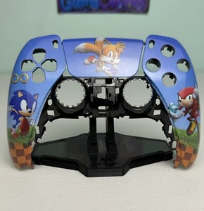 Sonic the Hedgehog Custom Ersatz Faceplate Shell für PS5 Controller - Bild 1 von 4