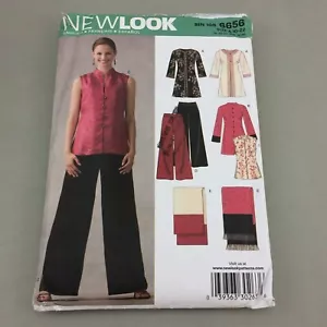 New Look 6656 Misses Jacket Pants Vest Scarf Pattern Uncut Sz 10-22 Duster - Picture 1 of 11