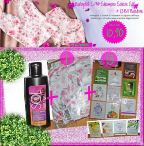 Babydoll intimo lingerie notte S/M, SOL CAPELLI 200ml, 13pz Bottega Verde lotto - Imagen 1 de 4