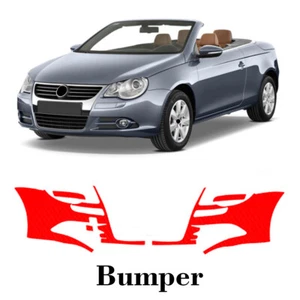 Front bumper PreCut PPF Paint Protection Film For Volkswagen Eos VR6 2007-2011 - Picture 1 of 7