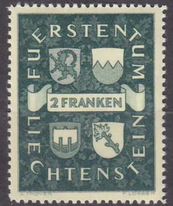 LIECHTENSTEIN 1939 FREIMARKE Mi.: 183 - **MNH** - **POSTFRISCH** - Picture 1 of 1