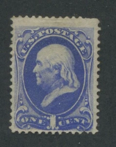1870 US Stamp #145 1c Mint F/VF No Gum Perf 12. Catalogue Value $240 - Picture 1 of 1