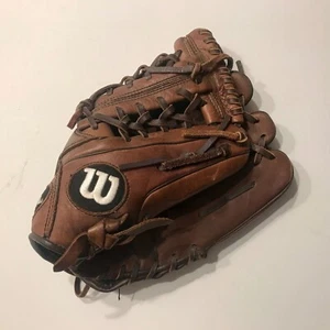 Wilson A950 Right Hand Throw Leder Baseball Handschuh 11,75" braun - Bild 1 von 13