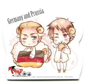 Pop Stand Mini Figura de Cartón Hetalia Axis Powers Promo Alemania Prusia - Imagen 1 de 3