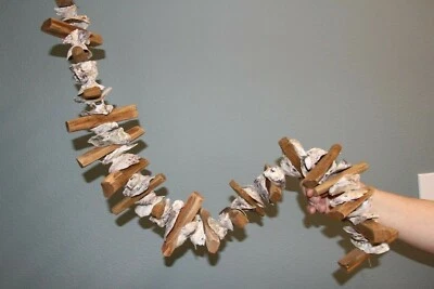 Hágalo usted mismo Guirnalda conchas de ostras de madera a la deriva decoración de boda de playa natural, 33"+ G-83 Foto 1 de 4