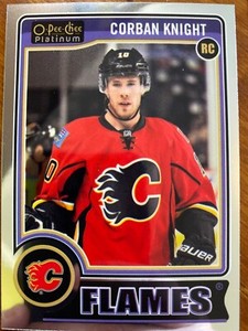 14-15 UD Opee Chee Platinum Rookie RC 175 Corban Knight