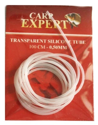 CARP EXPERT 1m Silikonschlauch für Angelposen Stippposen Karpfen Hechtmontage Posenringe