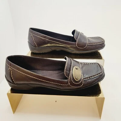 Liz Claiborne Apache Coffee Memphis Flat Loafer Shoe Size 8 M - Image 1 of 4