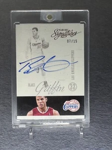 2012-13 Blake Griffin ON CARD AUTO Panini Signatures #'d 07/15 - Picture 1 of 2