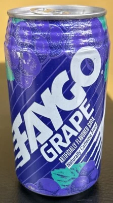 Vintage 1995 FAYGO Grape 12oz. Empty Pull Tab Aluminum Soda Can - Image 1 of 4