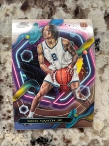 2023-24 TOPPS CHROME COSMIC ROOKIE CARD CHARLOTTE HORNETS NICK SMITH JR #174 - Picture 1 of 1
