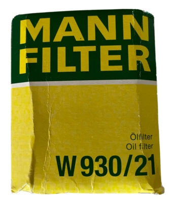 Filtro de aceite filtro Mann W930/21 nuevo para VW Volkswagen Passat Audi A4 Quattro A6 Foto 1 de 4