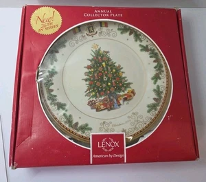 Piatto da collezione annuale Lenox 2016 Alberi in giro per il mondo 26° in serie-box - Foto 1 di 24