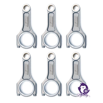 NITTO I-Beam Connecting Rods for Nissan Skyline Engines RB25DET RB26DETT - Image 1 of 4