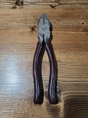 Alicates Crestoloy Lineman’s Herramienta Media Luna De Colección 1950-8 Foto 1 de 4