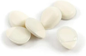 Ersatz Schaumstoff Kissen Rücken für Clip-On Ohrringe weiche Unterstützung 3 Paar NEU - Bild 1 von 2