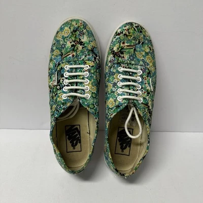 Usadas en Excelente Condición Vans Zapatillas bajas de lona con estampado floral Unisex Mujeres 8 Hombres 6.5 Foto 1 de 4