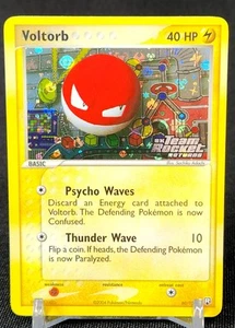 Voltorb 80/109 EX Team Rocket Returns Stamped Reverse Holo Pokemon Card - Picture 1 of 15