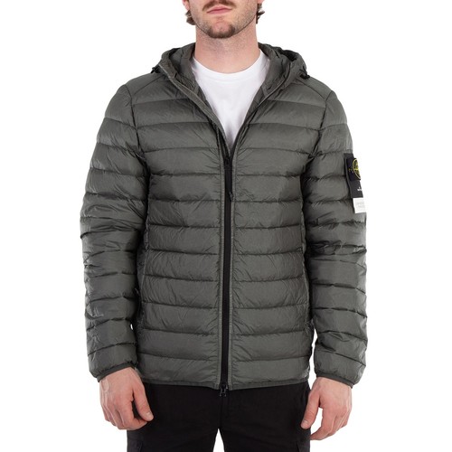 Piumino leggero con cappuccio Stone Island
