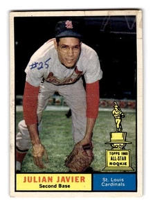 1961 Topps #148 Julian Javier St. Louis Cardinals - Bild 1 von 2