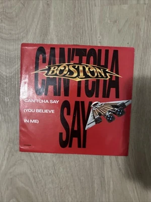 Boston: Can'tcha Say, MCA-53029, 7" Single Promo US 1987, VG+/VG+ r - Image 1 of 4