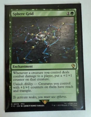 Magic the Gathering: Sphere Grid Commander: Final Fantasy Regular NM - Image 1 of 2