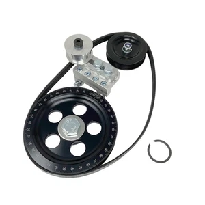 Scat Black Billet Serpentine Degree Pulley Kit for VW Type 1 - 80316BK - Foto 1 di 2
