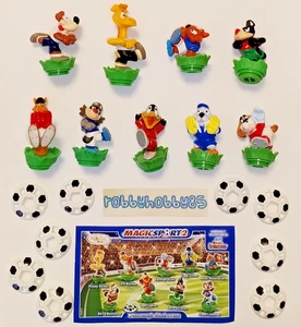 MAGIC SPORT2 FUTBOL ANIMALES SET COMPLETO 9 FIGURAS NIÑOS SORPRESA HUEVO JUGUETES 2008 - Imagen 1 de 1