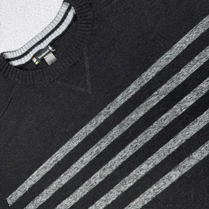 Smartwool Sweater Mens Large Gray Crewneck Merino Blend Sparwood Pullover - Picture 1 of 11