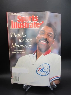 4 de mayo 1987 Sports Illustrated Thanks for the Memories Julius Erving Foto 1 de 4