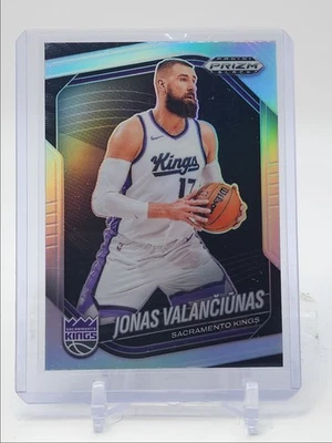 JONAS VALANCIUNAS 2024-25 PANINI PRIZM BLACK SILVER PRIZM KINGS Q2091 - Image 1 of 2