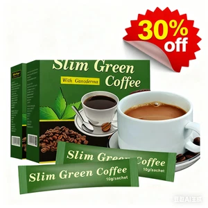 18Sachets Slim Green Coffee Tea Bag Natual Weight Loss Food Supplement 1-3PACKS - Picture 1 of 18