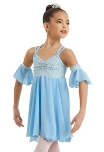 Dance Costume Large Adult Blue Weissman 10936 Ballet - Picture 1 of 3