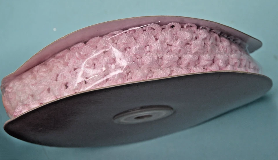 5 yards elastic headband ribbon pink - Image 1 of 1