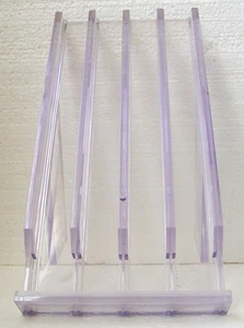 Vintage NESPRESSO Kaffeepad 40 Kapseln ACRYL Ständer HALTER Organizer RACK selten - Bild 1 von 7