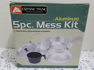 5 Piece ALUMINUM Mess Kit Ozark Trail - Picture 1 of 5