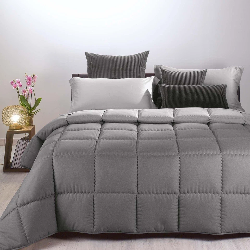 Caleffi Trapunta Letto 1 Piazza e Mezzo Modern Avio In Microfibra