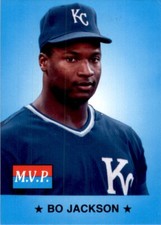 1990 Big League All Stars BO JACKSON Kansas City Royals #3