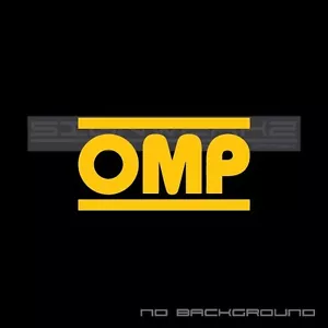 OMP Decal Sticker racing accessories helmet safety Pair - Bild 1 von 12