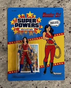 Custom DC “Kenner” Super Powers WONDER GIRL Figure-MOC- With Collectors Card! - Picture 1 of 5